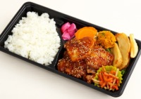 厚切豚肉の蒲焼き風弁当