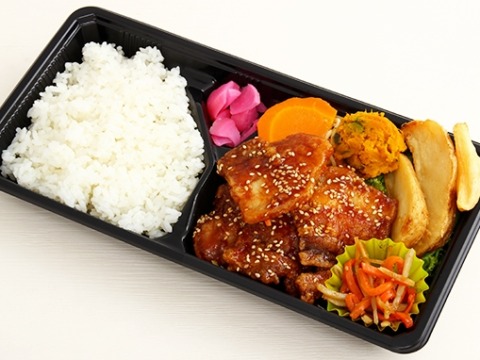 厚切豚肉の蒲焼き風弁当