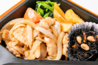 豚肉の生姜焼きボリューム弁当