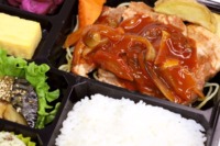 ポークグリルのケチャップソース贅沢弁当