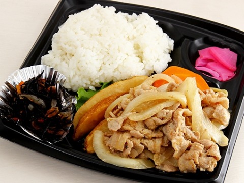 豚肉の生姜焼き爆安弁当