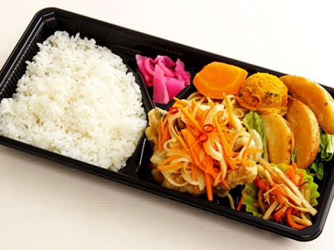 アジの南蛮漬け弁当